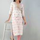 White Printed Regular Kurta