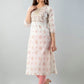 White Printed Regular Kurta