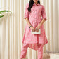 Women Printed Regular Pure Cotton Kurta with Trousers