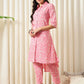 Women Printed Regular Pure Cotton Kurta with Trousers