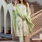 Orni Fashion Sage Green Floral print Straight Kurta Bottom And Dupatta Set