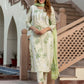 Orni Fashion Sage Green Floral print Straight Kurta Bottom And Dupatta Set